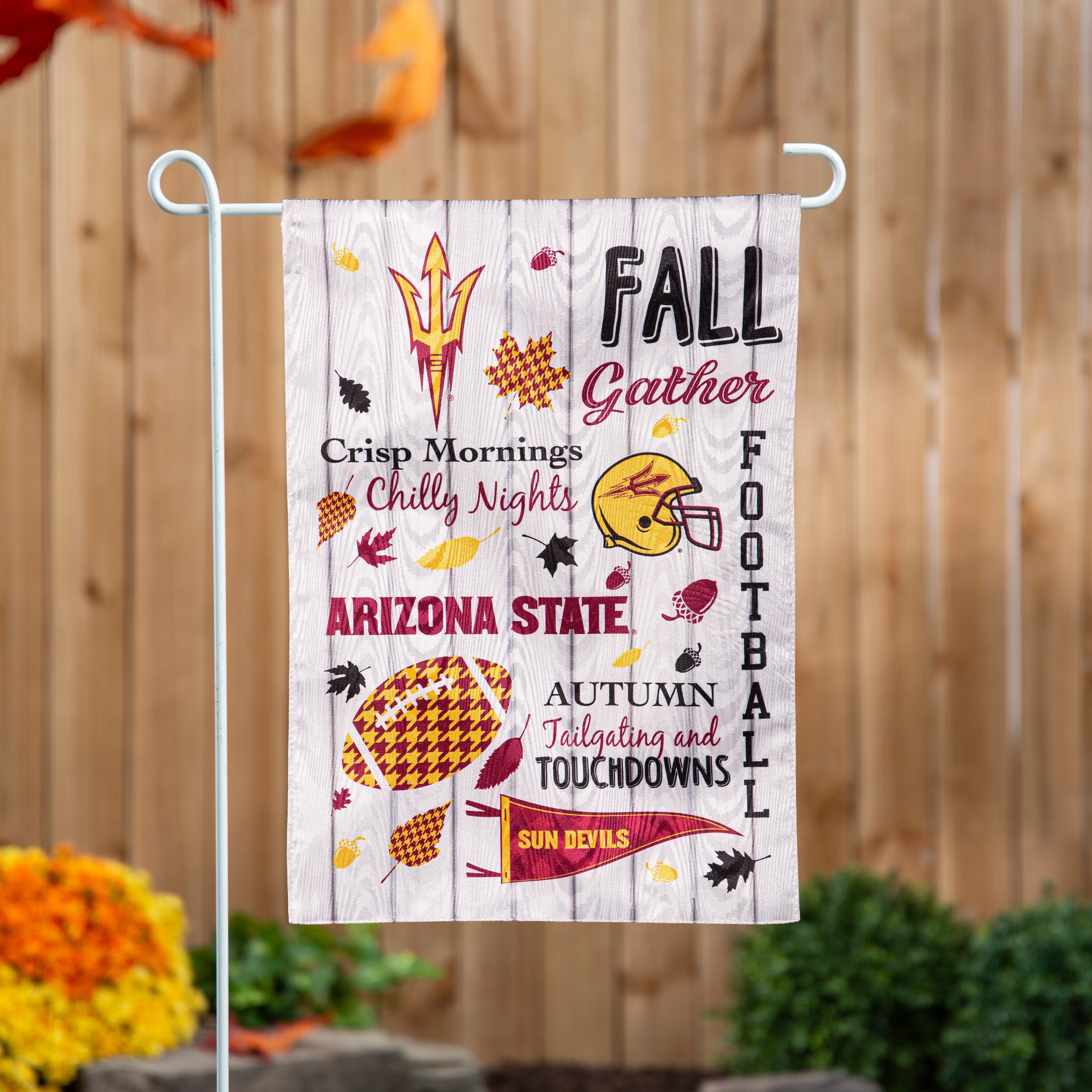 Arizona State 2 Sided Fall Garden Flag