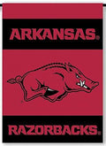 Arkansas Razorbacks Garden Flag 2 Sided