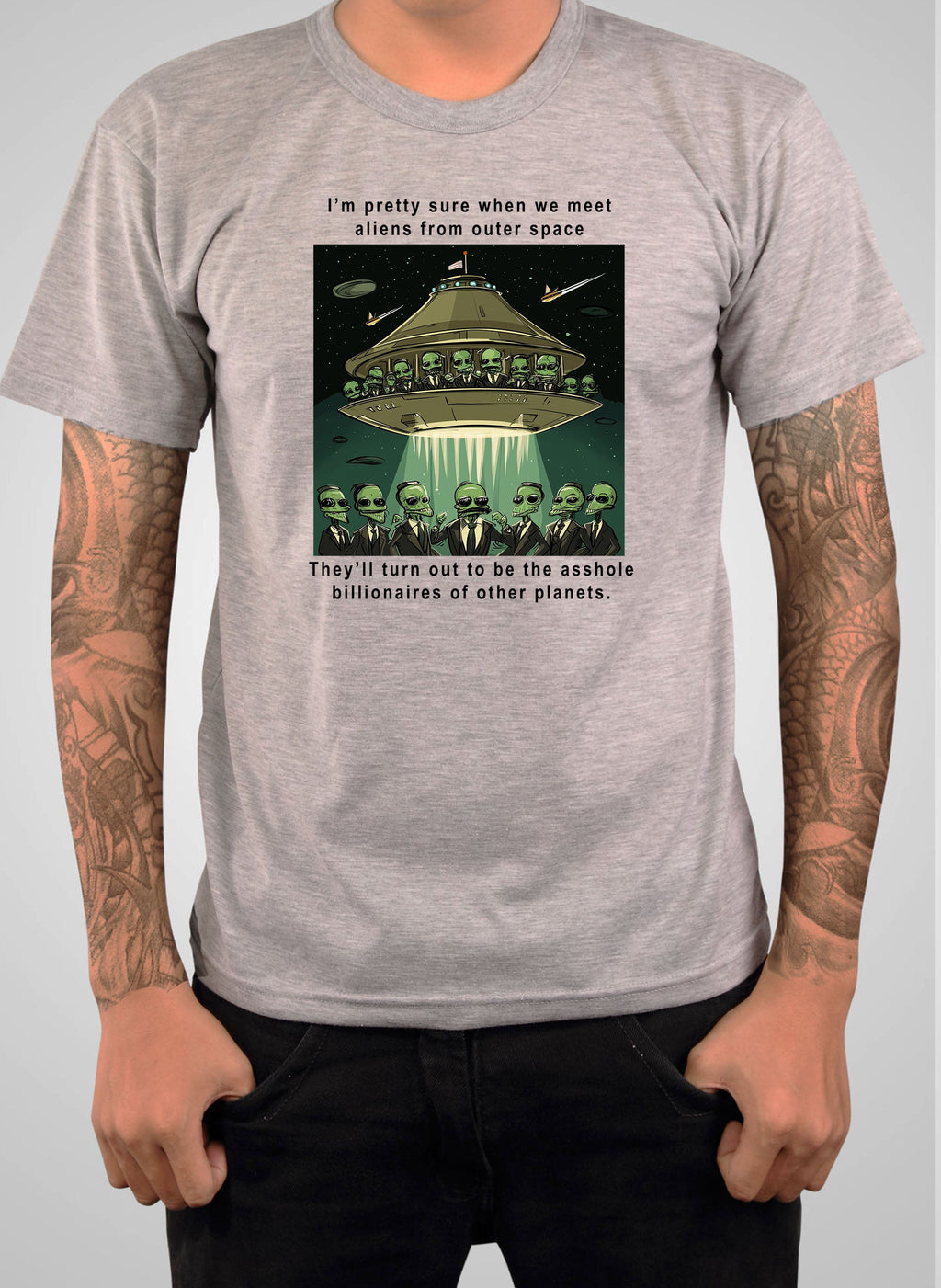 Asshole Billionaires from other Planets T-Shirt