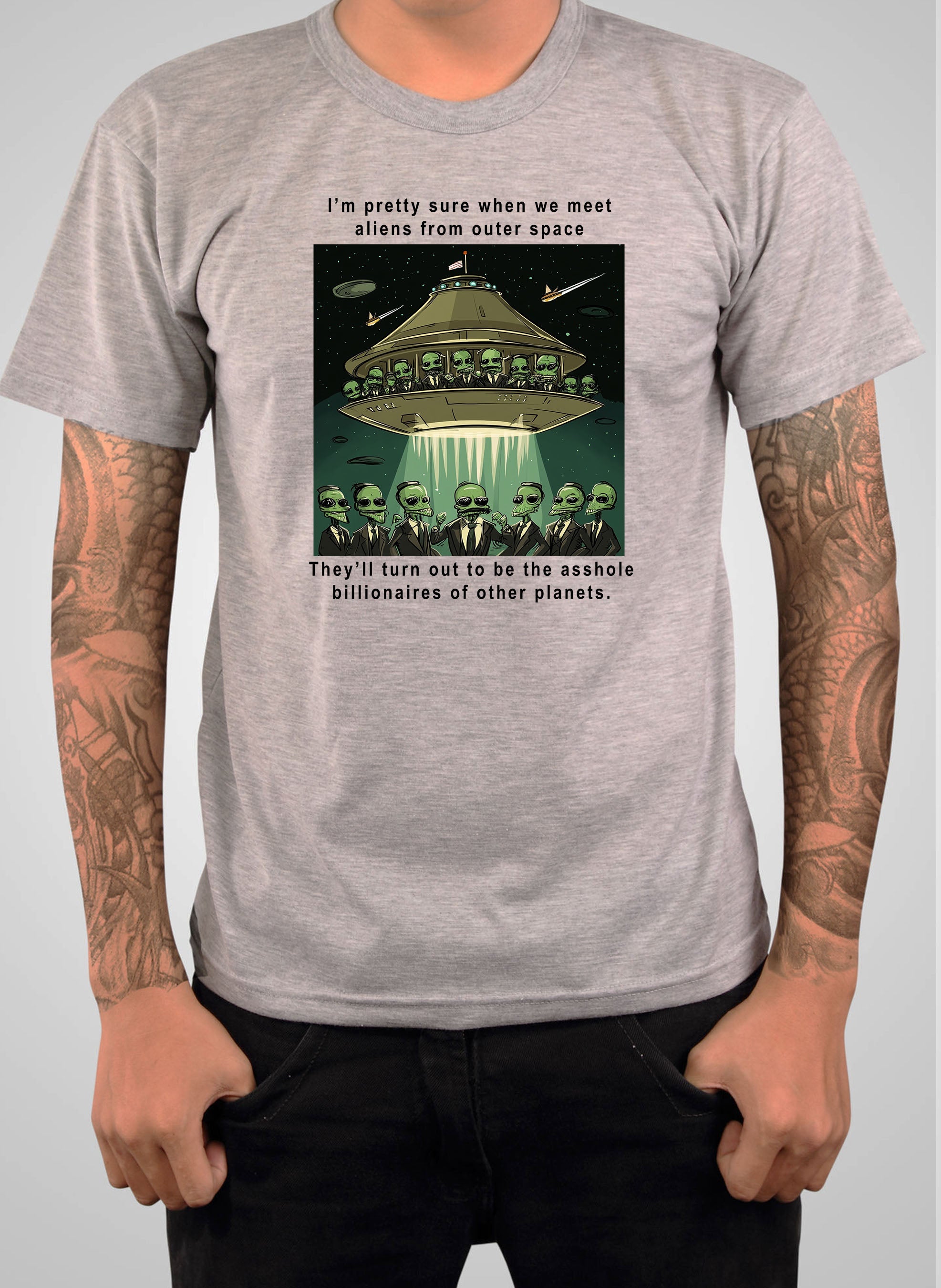 Asshole Billionaires from other Planets T-Shirt