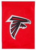 Atlanta Falcons Garden Flag 2 Sided Applique Logo