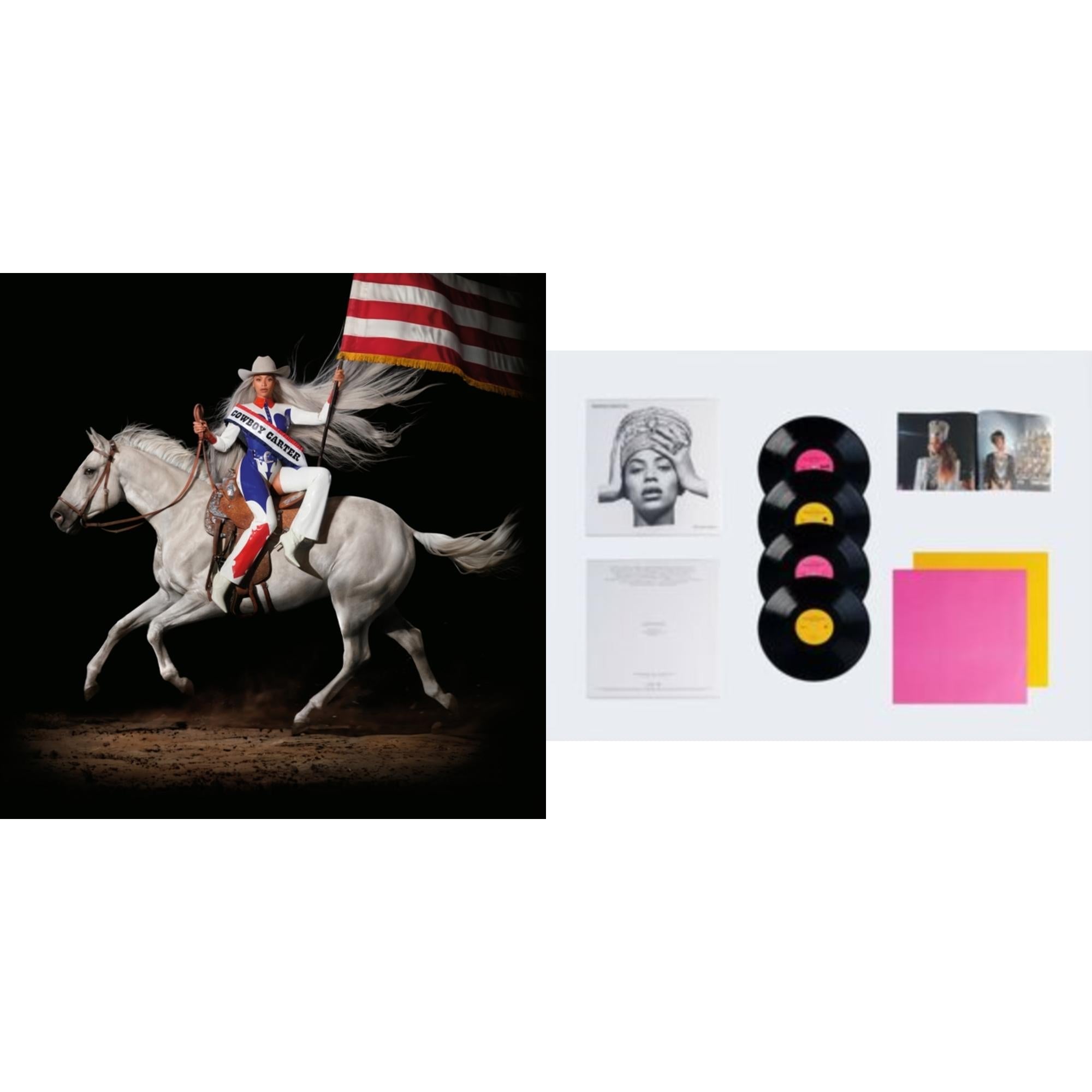Beyonce - Homecoming: The Live Album (4LP/Slipcase Jacket/Booklet) & Cowboy Carter (X) (2LP/180G)