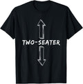 Handcrafted Two Seater Dirty Sarcastic Sweatshirt - Trendy Graphic Unisex