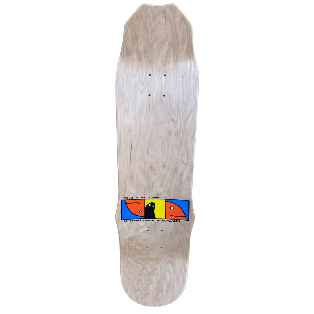 Hosoi Mark Gonzales Gonz 93 LTD Silver Foil 9" Skateboard Deck