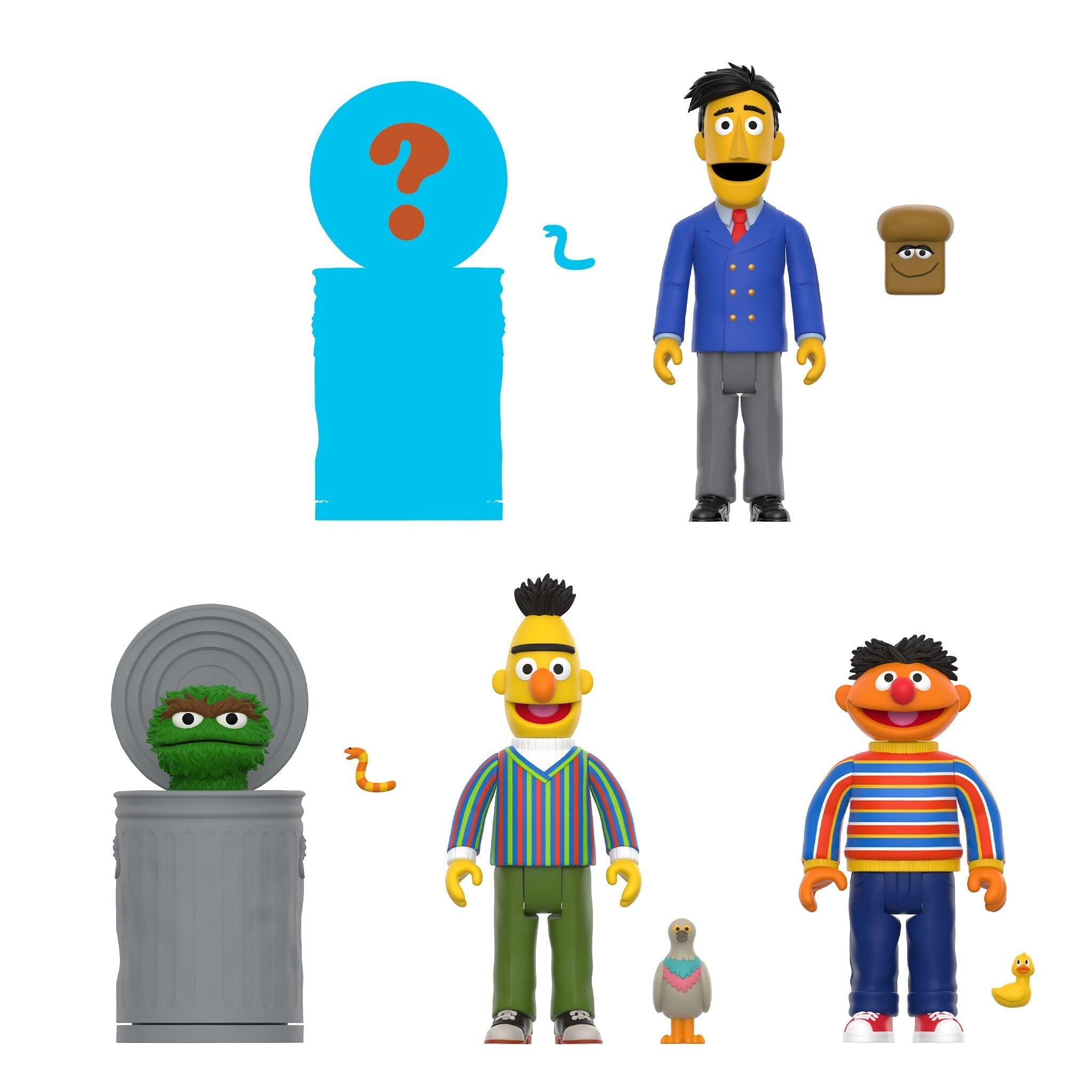 Super7 x Sesame Street - Wave 03 - Blind Box Flat