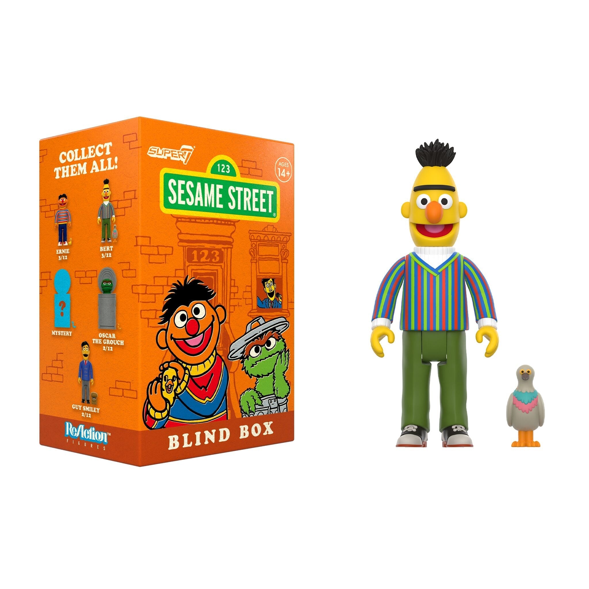 Super7 x Sesame Street - Wave 03 - Blind Box Flat