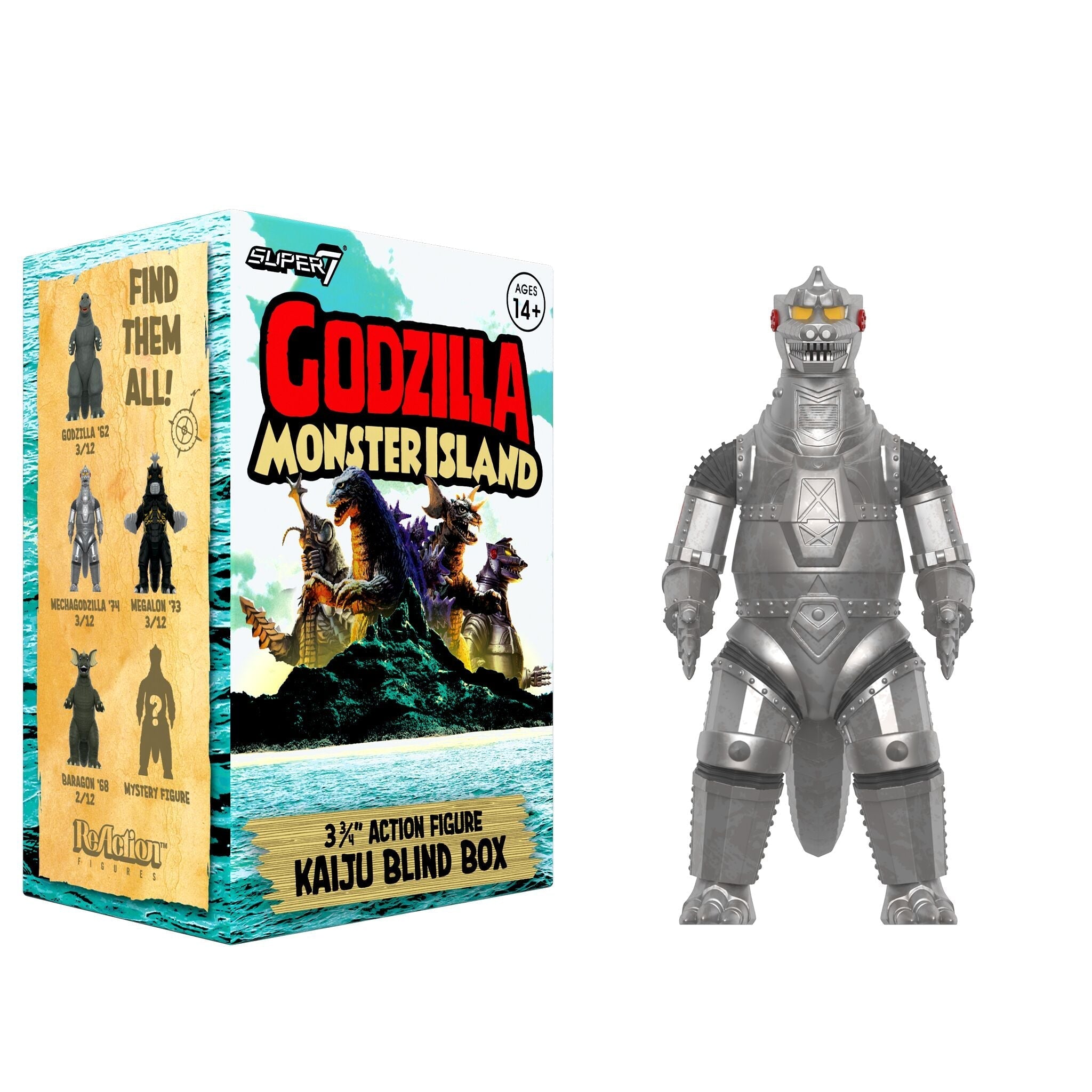 Super7 x Toho Blind Box Wave 07 (Monster Island) - Blind Box Flat