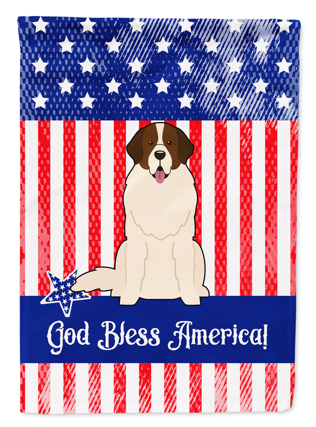 Patriotic USA Moscow Watchdog Garden Flag Mailbox Decorative Yard Banner Outside Patio Artwork for Flower Beds, Garden Size, Multicolor