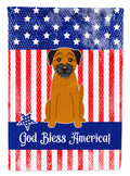 Patriotic USA Border Terrier Garden Flag Mailbox Decorative Yard Banner Outside Patio Artwork for Flower Beds, Garden Size, Multicolor