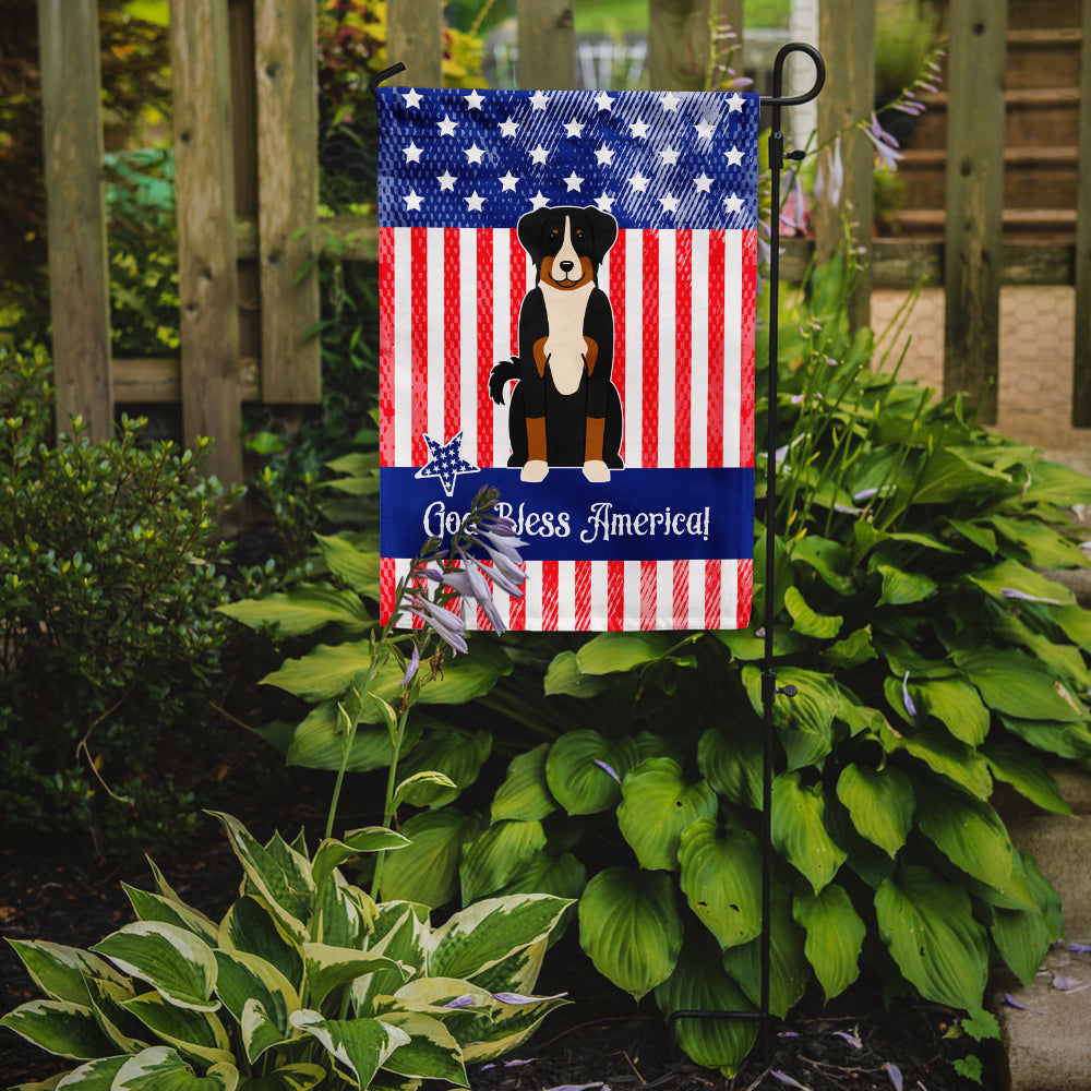 Patriotic USA Appenzeller Sennenhund Garden Flag Mailbox Decorative Yard Banner Outside Patio Artwork for Flower Beds, Garden Size, Multicolor