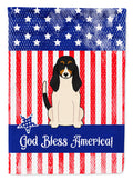 Patriotic USA Swiss Hound Garden Flag Mailbox Decorative Yard Banner Outside Patio Artwork for Flower Beds, Garden Size, Multicolor