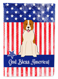 Patriotic USA Central Asian Shepherd Dog Garden Flag Mailbox Decorative Yard Banner Outside Patio Artwork for Flower Beds, Garden Size, Multicolor