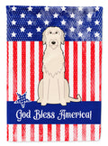 Patriotic USA Irish Wolfhound Garden Flag Mailbox Decorative Yard Banner Outside Patio Artwork for Flower Beds, Garden Size, Multicolor