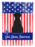 Patriotic USA Giant Schnauzer Garden Flag Mailbox Decorative Yard Banner Outside Patio Artwork for Flower Beds, Garden Size, Multicolor
