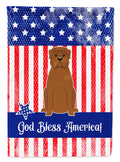 Patriotic USA Dogue de Bourdeaux Garden Flag Mailbox Decorative Yard Banner Outside Patio Artwork for Flower Beds, Garden Size, Multicolor