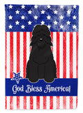 Patriotic USA Bouvier des Flandres Garden Flag Mailbox Decorative Yard Banner Outside Patio Artwork for Flower Beds, Garden Size, Multicolor