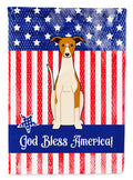 Patriotic USA Whippet Garden Flag Mailbox Decorative Yard Banner Outside Patio Artwork for Flower Beds, Garden Size, Multicolor