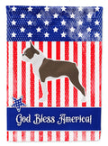 USA Patriotic Boston Terrier Garden Flag Mailbox Decorative Yard Banner Outside Patio Artwork for Flower Beds, Garden Size, Multicolor
