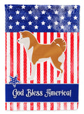 USA Patriotic Akita Garden Flag Mailbox Decorative Yard Banner Outside Patio Artwork for Flower Beds, Garden Size, Multicolor