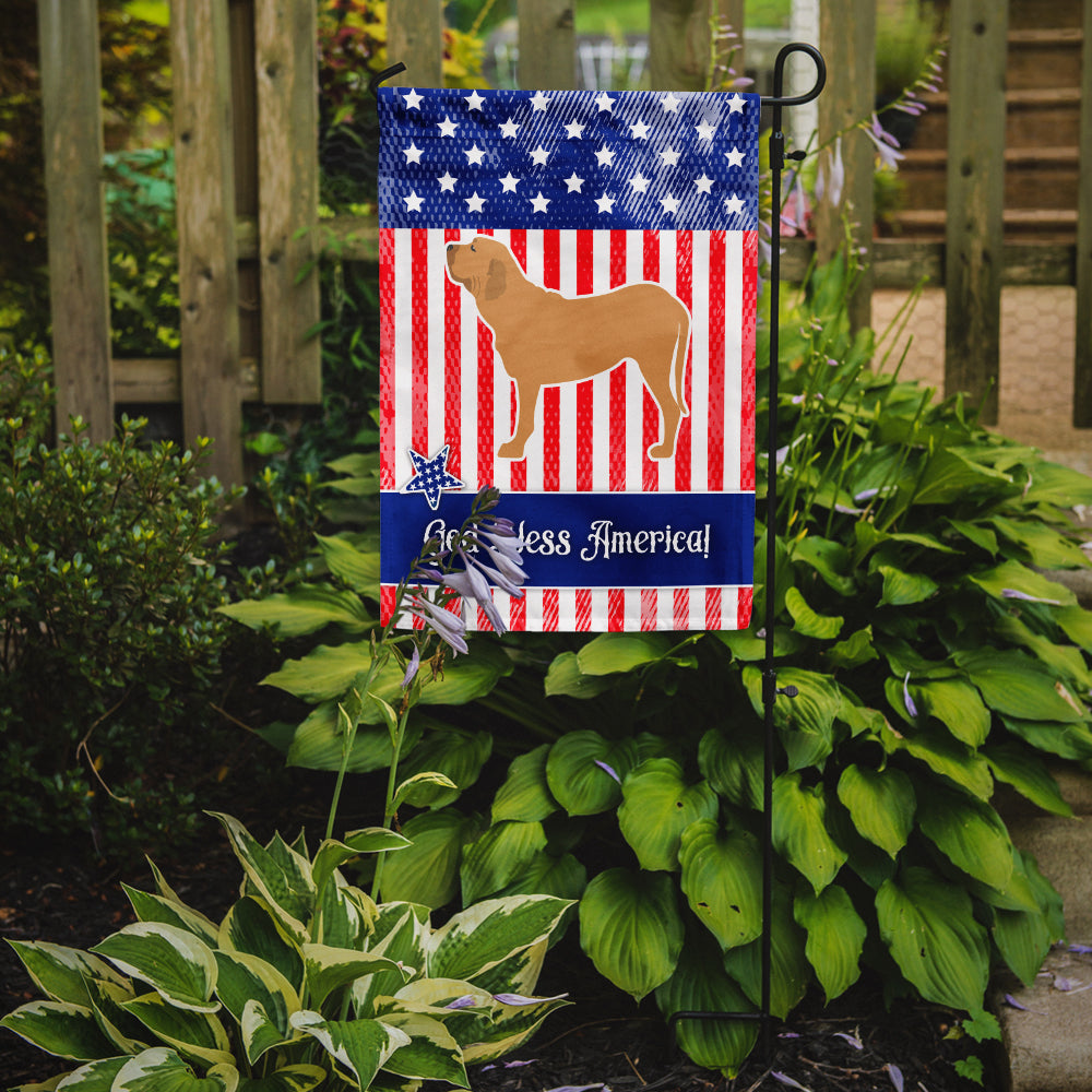 USA Patriotic Fila Brasileiro Garden Flag Mailbox Decorative Yard Banner Outside Patio Artwork for Flower Beds, Garden Size, Multicolor