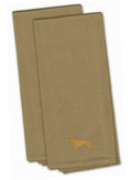 Pharaoh Hound Embroidered Kitchen Towels, Set of 2 - Decorative Dish Towels, Kitchen Linens BB3388TNTWE
