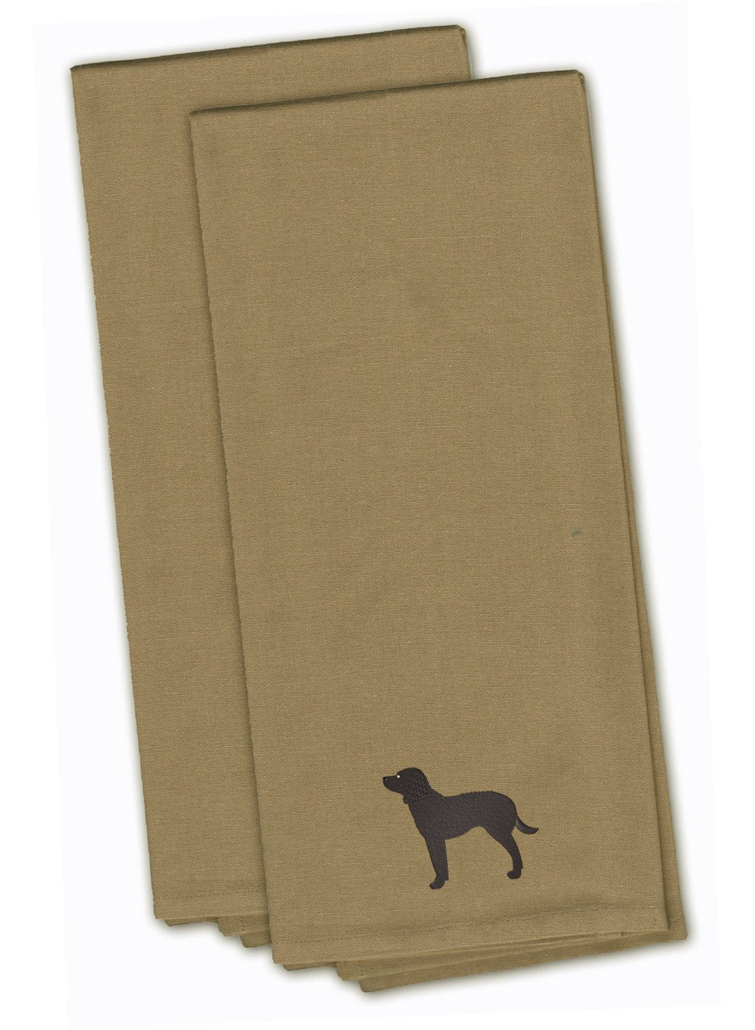 American Water Spaniel Embroidered Kitchen Towels, Set of 2 - Decorative Dish Towels, Kitchen Linens BB3401TNTWE
