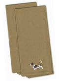 Basset Hound Embroidered Kitchen Towels, Set of 2 - Decorative Dish Towels, Kitchen Linens BB3402TNTWE
