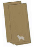Pyrenean Shepherd Embroidered Kitchen Towels, Set of 2 - Decorative Dish Towels, Kitchen Linens BB3418TNTWE