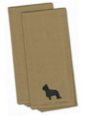 Briard Embroidered Kitchen Towels, Set of 2 - Decorative Dish Towels, Kitchen Linens BB3426TNTWE