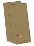 Brussels Griffon Embroidered Kitchen Towels, Set of 2 - Decorative Dish Towels, Kitchen Linens BB3440TNTWE