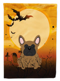 Halloween French Bulldog Brown Garden Flag Mailbox Decorative Yard Banner Outside Patio Artwork for Flower Beds, Garden Size, Multicolor