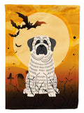 Halloween Mastiff Brindle White Garden Flag Mailbox Decorative Yard Banner Outside Patio Artwork for Flower Beds, Garden Size, Multicolor