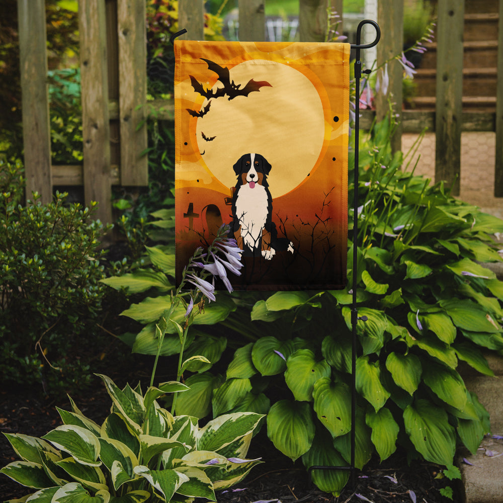 Halloween Bernese Mountain Dog Garden Flag Mailbox Decorative Yard Banner Outside Patio Artwork for Flower Beds, Garden Size, Multicolor