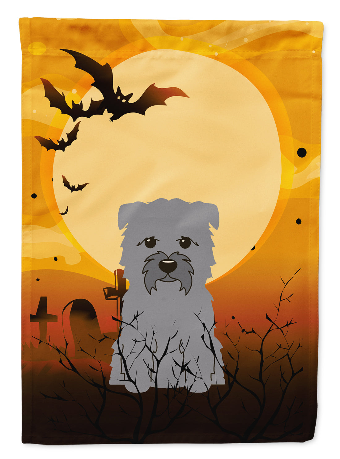 Halloween Glen of Imal Grey Garden Flag Mailbox Decorative Yard Banner Outside Patio Artwork for Flower Beds, Garden Size, Multicolor