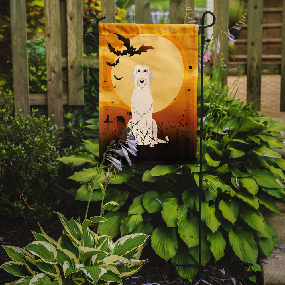 Halloween Irish Wolfhound Garden Flag Mailbox Decorative Yard Banner Outside Patio Artwork for Flower Beds, Garden Size, Multicolor
