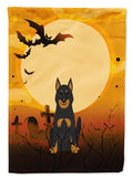 Halloween Beauce Shepherd Dog Garden Flag Mailbox Decorative Yard Banner Outside Patio Artwork for Flower Beds, Garden Size, Multicolor