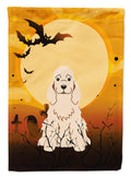 Halloween Cocker Spaniel Buff Garden Flag Mailbox Decorative Yard Banner Outside Patio Artwork for Flower Beds, Garden Size, Multicolor