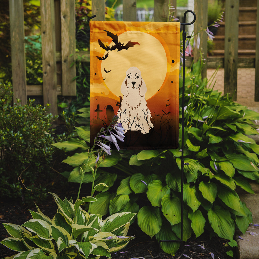 Halloween Cocker Spaniel Buff Garden Flag Mailbox Decorative Yard Banner Outside Patio Artwork for Flower Beds, Garden Size, Multicolor