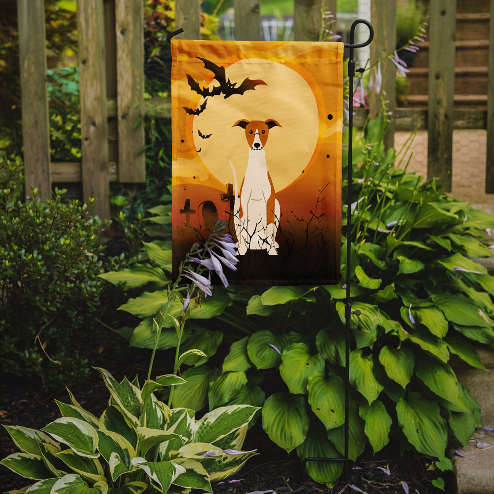 Halloween Whippet Garden Flag Mailbox Decorative Yard Banner Outside Patio Artwork for Flower Beds, Garden Size, Multicolor