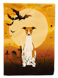 Halloween Whippet Garden Flag Mailbox Decorative Yard Banner Outside Patio Artwork for Flower Beds, Garden Size, Multicolor