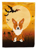 Halloween Corgi Garden Flag Mailbox Decorative Yard Banner Outside Patio Artwork for Flower Beds, Garden Size, Multicolor