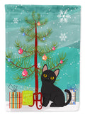 Bombay Cat Merry Christmas Tree Garden Flag Mailbox Decorative Yard Banner Outside Patio Artwork for Flower Beds, Garden Size, Multicolor