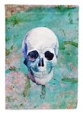 Day of the Dead Teal Skull Garden Flag Mailbox Decorative Yard Banner Outside Patio Artwork for Flower Beds, Garden Size, Multicolor