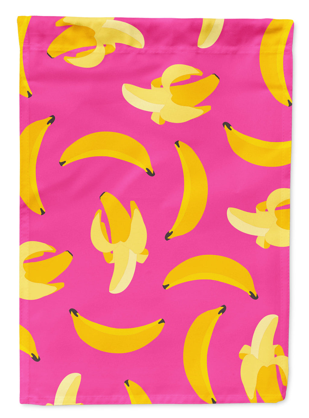 Bananas on Pink Garden Flag Mailbox Decorative Yard Banner Outside Patio Artwork for Flower Beds, Garden Size, Multicolor
