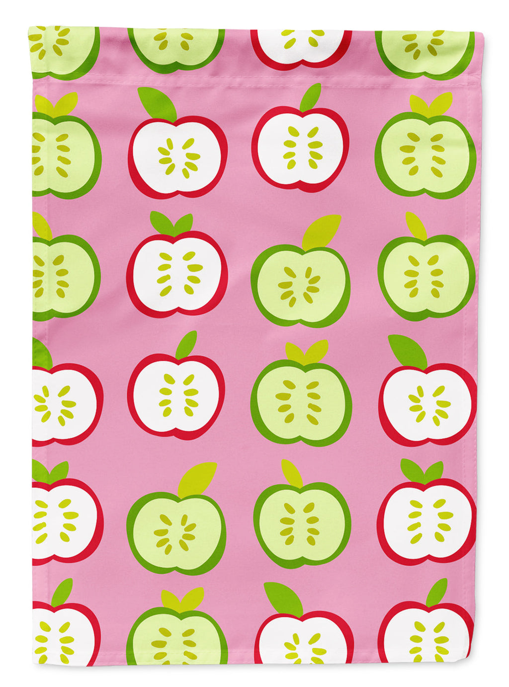 Apples on Pink Garden Flag Mailbox Decorative Yard Banner Outside Patio Artwork for Flower Beds, Garden Size, Multicolor