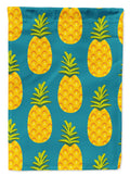 Pineapples on Teal Garden Flag Mailbox Decorative Yard Banner Outside Patio Artwork for Flower Beds, Garden Size, Multicolor
