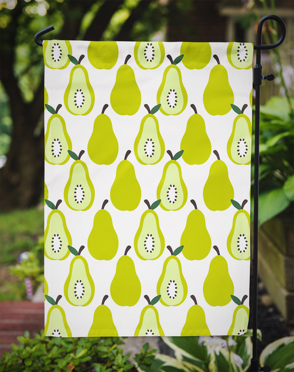 Pears on White Garden Flag Mailbox Decorative Yard Banner Outside Patio Artwork for Flower Beds, Garden Size, Multicolor