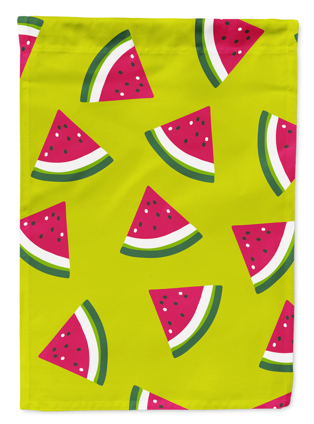 Watermelon on Lime Green Garden Flag Mailbox Decorative Yard Banner Outside Patio Artwork for Flower Beds, Garden Size, Multicolor