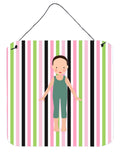 Dancer Bikatard Flex Hands Wall or Door Hanging Prints Aluminum Metal Sign Kitchen Wall Bar Bathroom Plaque Home Decor, 6x6, Multicolor