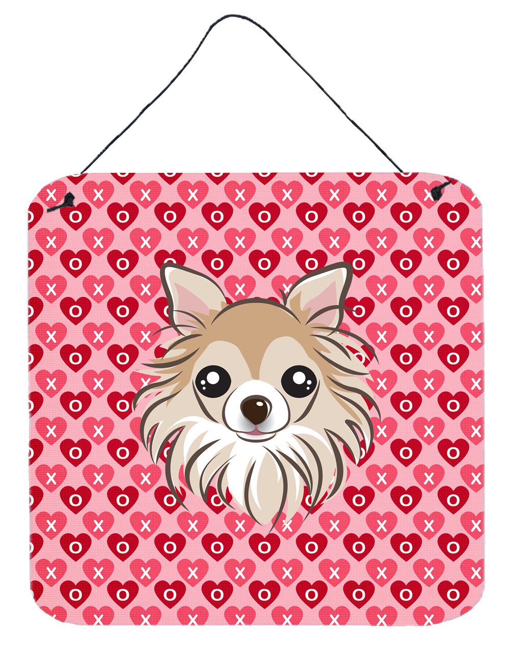 Chihuahua Wall or Door Hanging Prints Aluminum Metal Sign Kitchen Wall Bar Bathroom Plaque Home Decor, 6x6, Multicolor